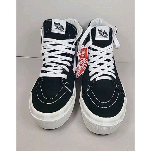 VANS SK8-Hi MTE-1 Primaloft Suede "Black White" Men’s 7.5 Womens 9 #500714 NWT - Picture 3 of 7